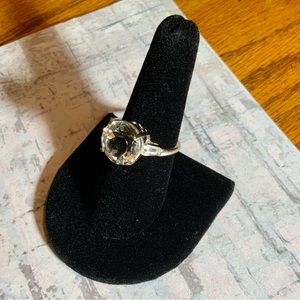NWT Round Cut CZ Solitaire 925 Ring Sz 7